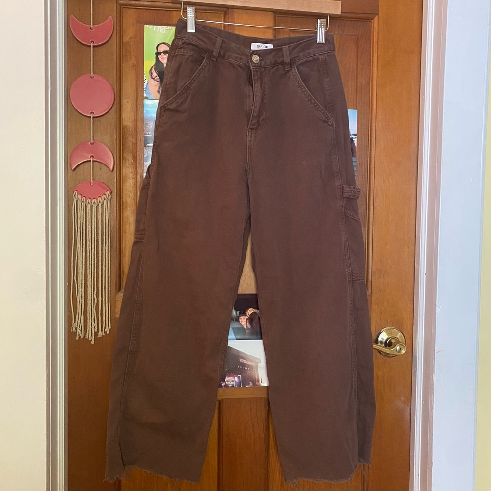 Garage Chocolate Brown Cargo Pants